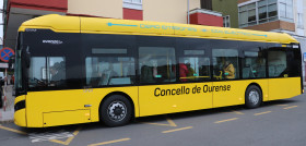 Ourense incorpora su segundo autobus electrico