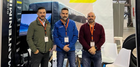 Neumaticos soledad mostro sus novedades en la feria  andaluza del autocar