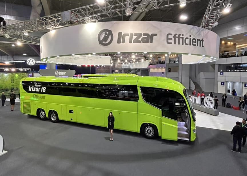 Irizar presenta el nuevo autocar i8 efficient en mexico