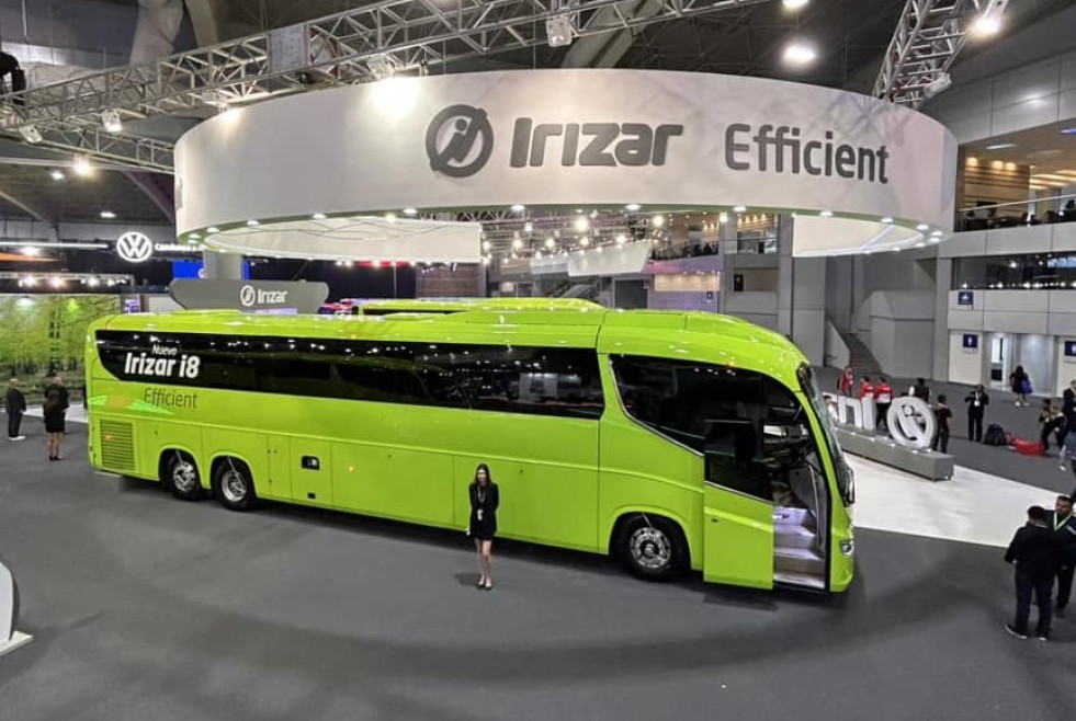 Irizar presenta el nuevo autocar i8 efficient en mexico