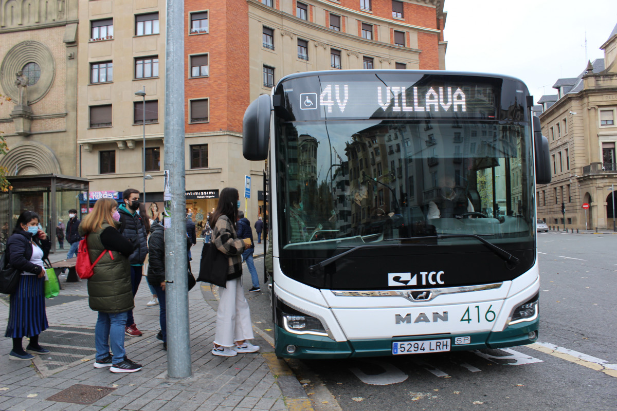 El tuc de pamplona registro 42 millones de viajes en 2023 la mayor cifra de su historia