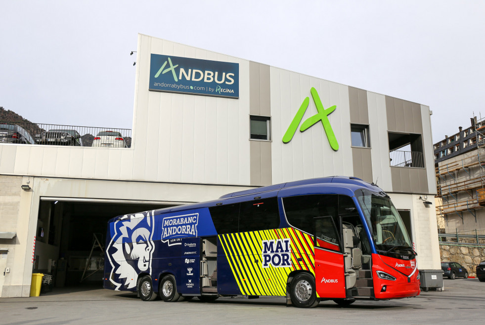 Andbus recibe un autocar scania para el morabanc andorra
