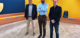 El nuevo director de transportes de gran canaria visita la sede de guaguas municipales