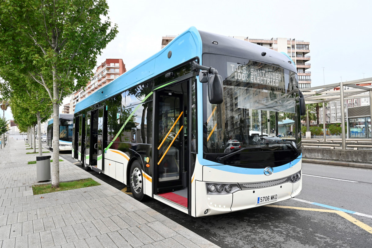 El tus de santander adjudica dos autobuses electricos a king long