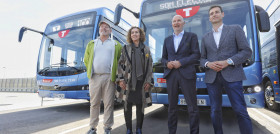 Teisa refuerza la linea girona salt con cuatro autobuses electricos