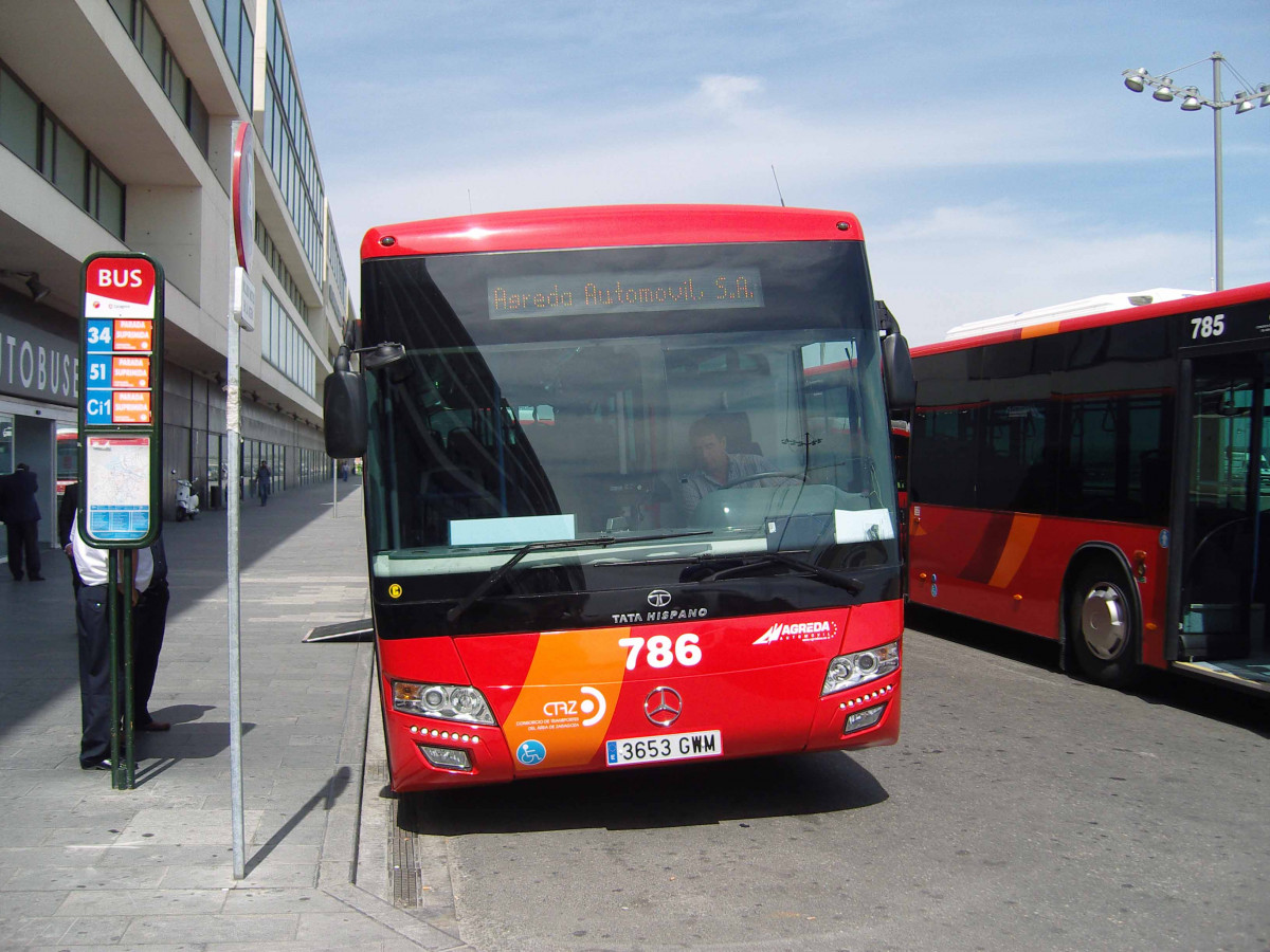 El transporte metropolitano de zaragoza bate records en 2023