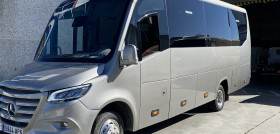 Transacobo recibe un microbus sprinter icaro