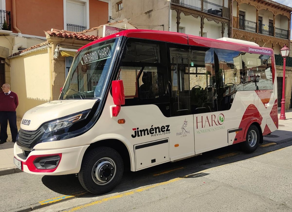 Haro estrena un microbus urbano de iveco e indcar