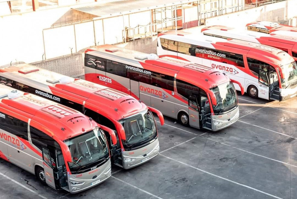 La demanda del transporte interurbano en autobus crece un 1 en marzo