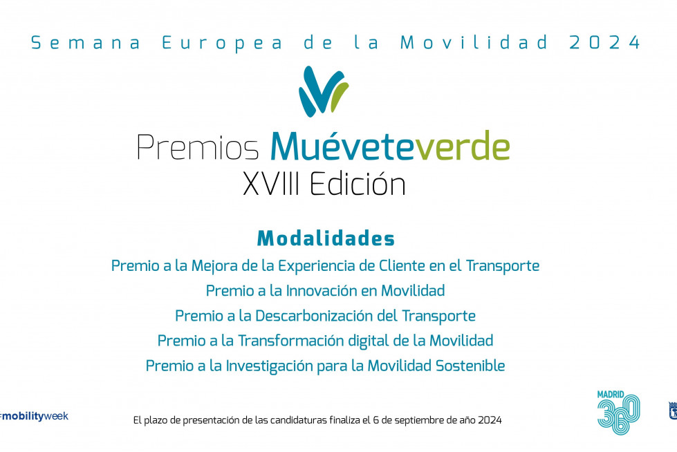 La emt de madrid convoca la xviii edicion de los premios muevete verde