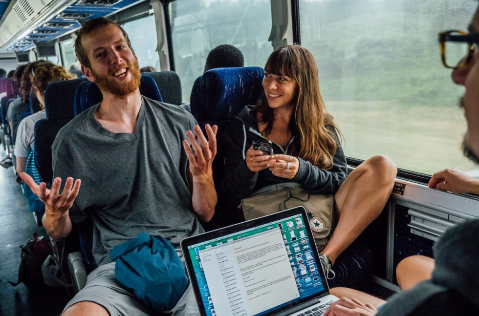 Los viajes a la costa en autobus crecen un 84 este verano