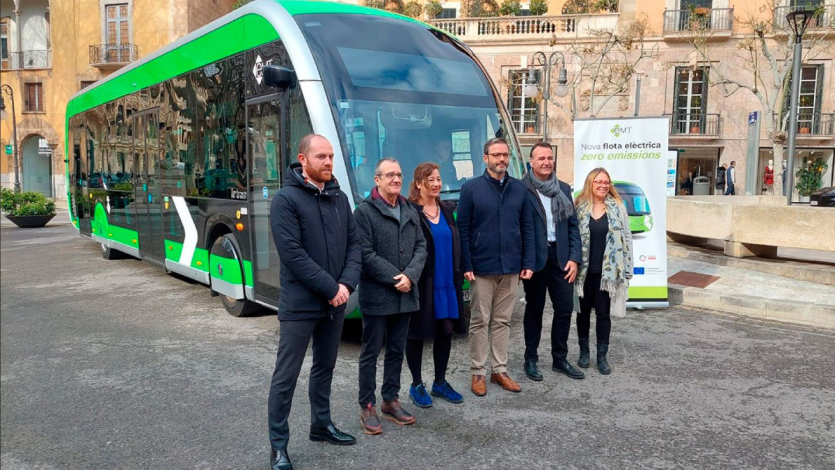 Palma destina siete millones a renovar la flota de autobuses