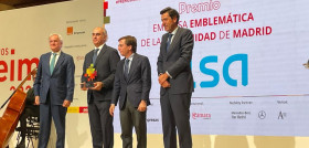 Alsa recibe el premio de empresa emblematica de la comunidad de madrid