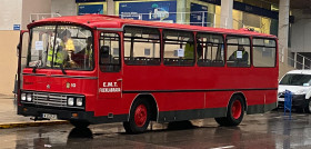 La emtf recoge alimentos en la campana bus solidario