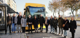 Lleida estrena sus cinco primeros autobuses 100 electricos