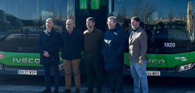 La veloz adquiere cinco autobuses crossway le de iveco bus