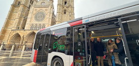 Alesa presenta tres autobuses electricos de mercedes benz