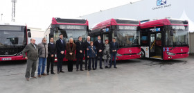 Unauto presenta cinco nuevos vehiculos electricos de alfabus y yutong