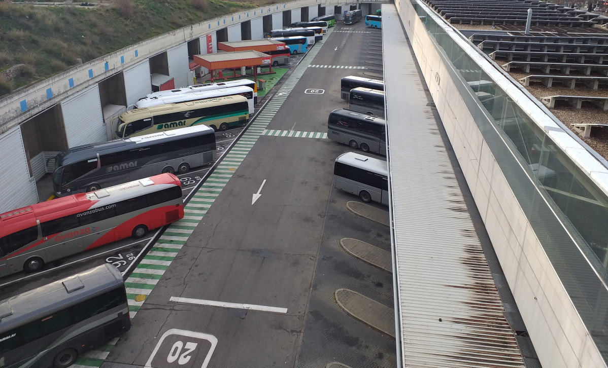 El uso del transporte interurbano en autobus crece un 9 en diciembre de 2024