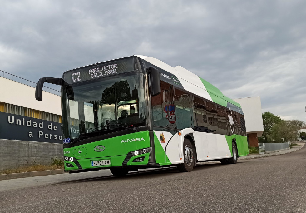 Auvasa amplia el equipamiento embarcado en los autobuses