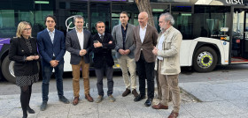 Alsa pone en servicio dos autobuses electricos en jaen