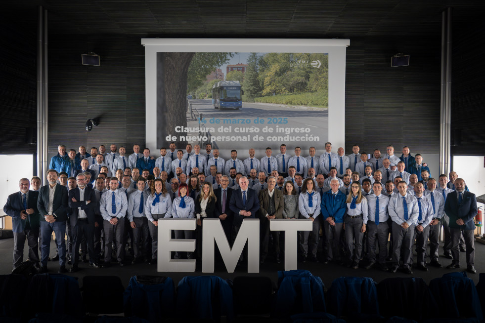La emt de madrid incorpora 80 nuevos conductores