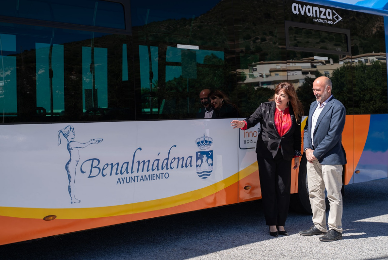 Avanza renueva la imagen de los autobuses de benalmadena