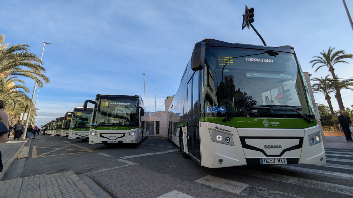 La cifra de matriculaciones de autobuses crece un 2 en marzo