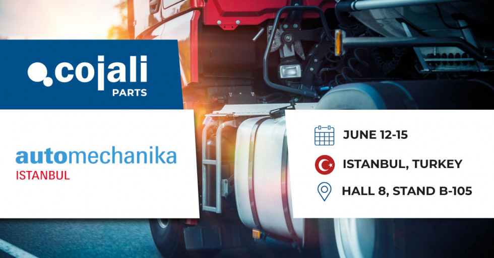 Cojali asiste un ano mas al salon automechanika de estambul