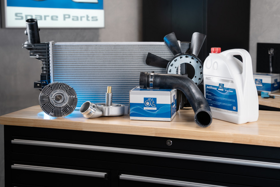 Componentes dt spare parts para el sistema de refrigeracion