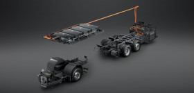 Scania amplia su gama electrica con un chasis le de tres ejes
