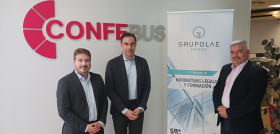 Grupo lae empresas y confebus firman un acuerdo de colaboracion