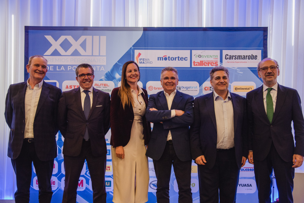 Entregados los xxiii premios personajes de la posventa