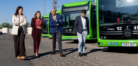 Zaragoza presenta 11 nuevos autobuses de los 40 adquiridos
