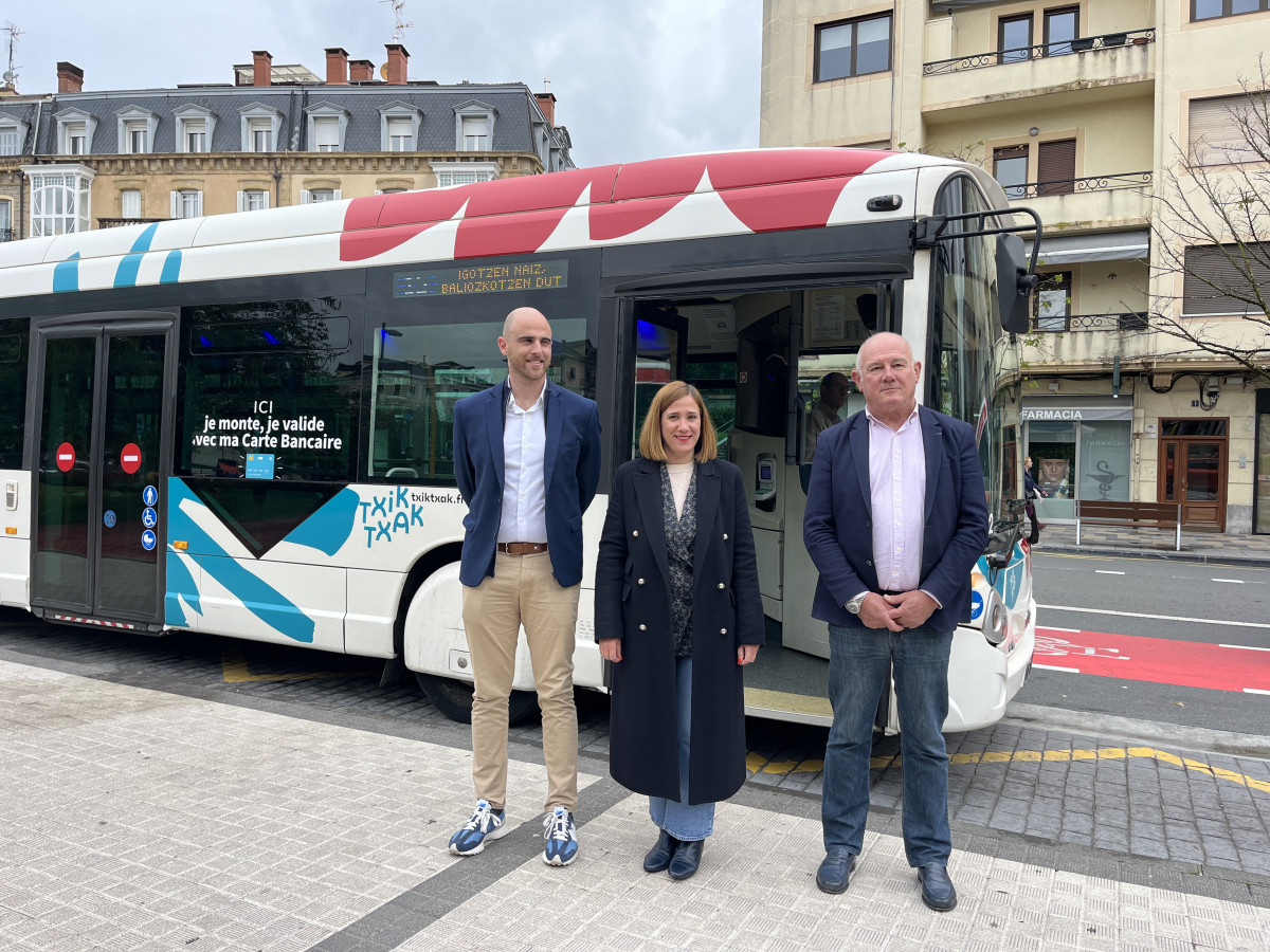El uso del autobus transfronterizo txik txak crece un 77