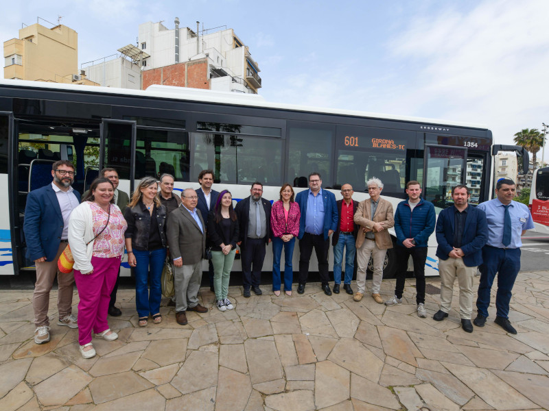 Sagales refuerza la linea blanes girona