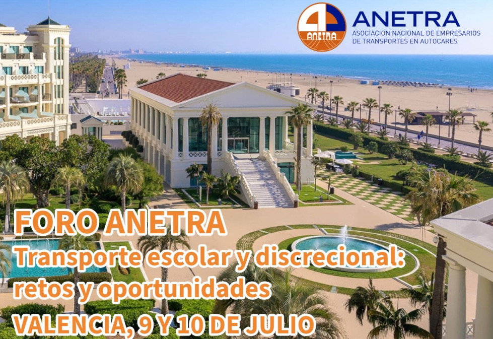 Anetra elige valencia para su foro en solidaridad por la dana