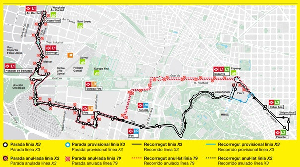 Tmb estrena una nueva linea expres