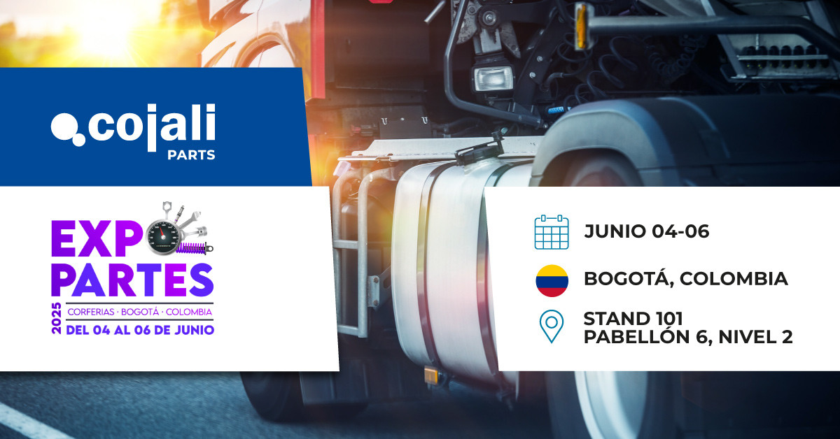 Cojali participara en expopartes 2025