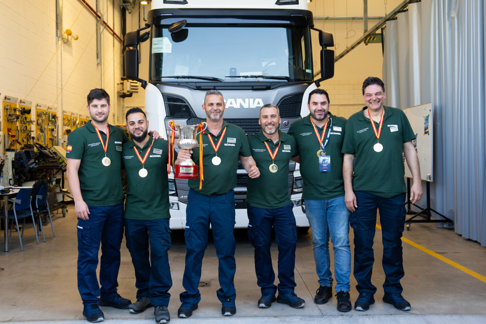 Scalevante gana la competicion de mecanicos top team 2025