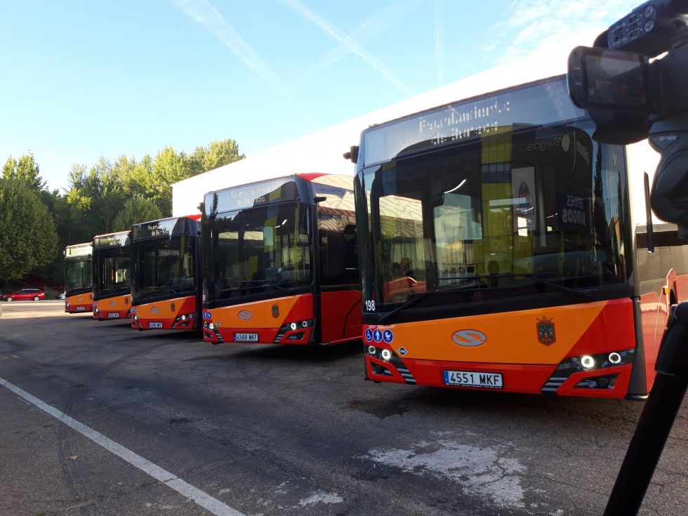 Burgos adjudica cinco autobuses de gas a solaris