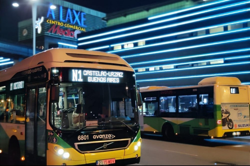 El autobus nocturno de vigo alcanza los 115000 usuarios