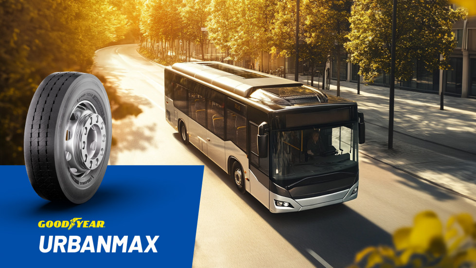Goodyear lanza el neumatico urbanmax para autobuses urbanos