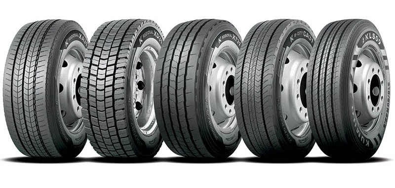 Kumho tire presenta su nueva generacion de neumaticos de camion y autobus