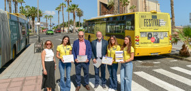 Guaguas municipales crea un gran area de conexion de autobuses