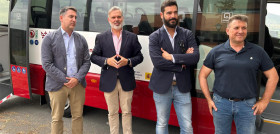 El transporte urbano de plasencia incorpora dos minibuses electricos
