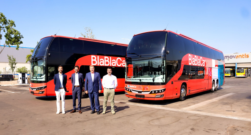 Moventis y blablacar renuevan el acuerdo para las rutas entre cataluna y francia