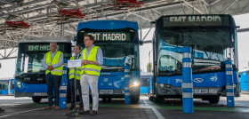 La emt de madrid alcanza una flota de 450 autobuses electricos