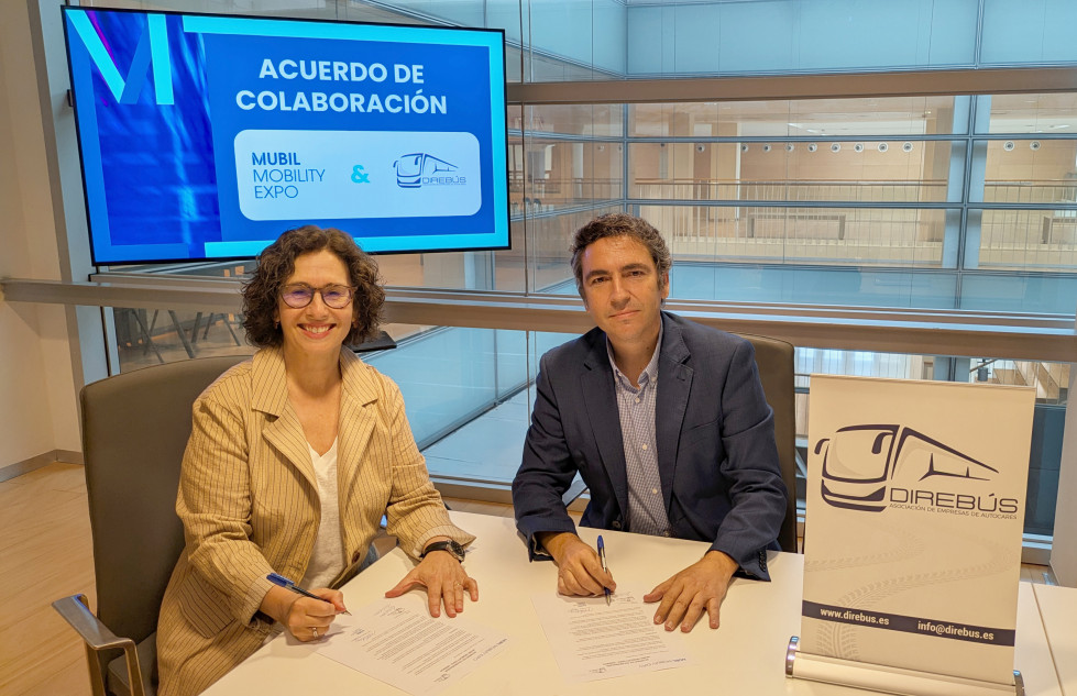 Direbus renueva su acuerdo con mubil mobility expo