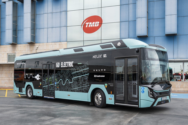 Tmb prueba el autobus electrico volvo bzl